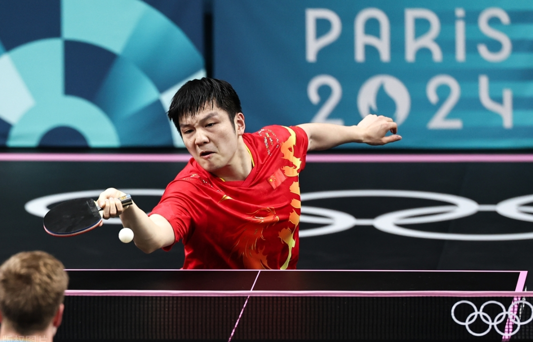 奥地利队鏖战德国队，樊振东高光表现
